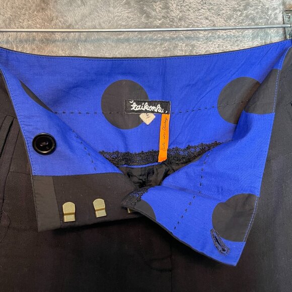 taikonhu Women Whimsigoth Dark Academia Striped Super Wide Flare Dress Pant 4 - Picture 4 of 13